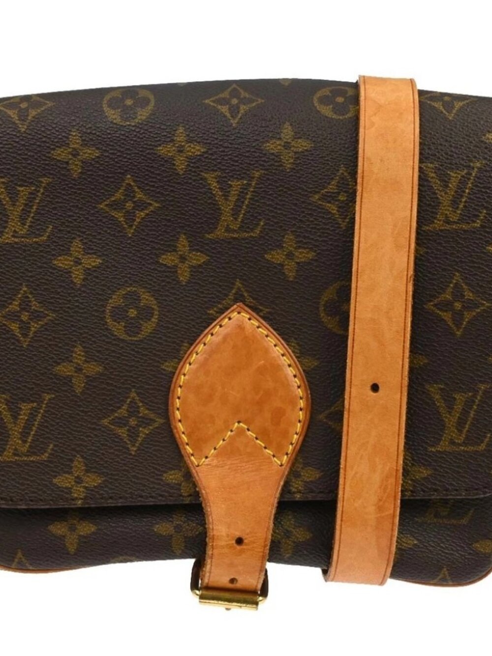LOUIS VUITTON CARTOUCHIERE MM SHOULDER BAG